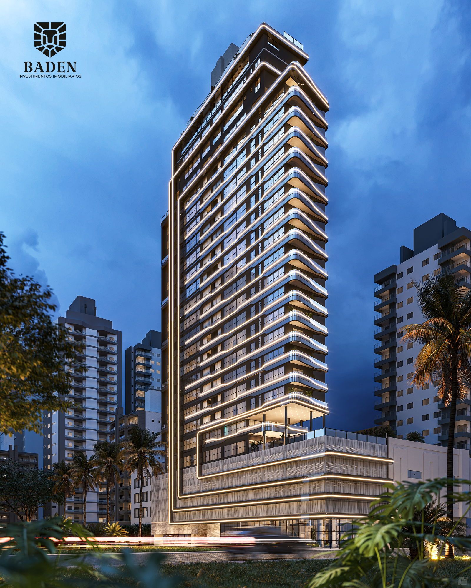 Apartamento novo no edifício Symphony em Balneário Camboriú