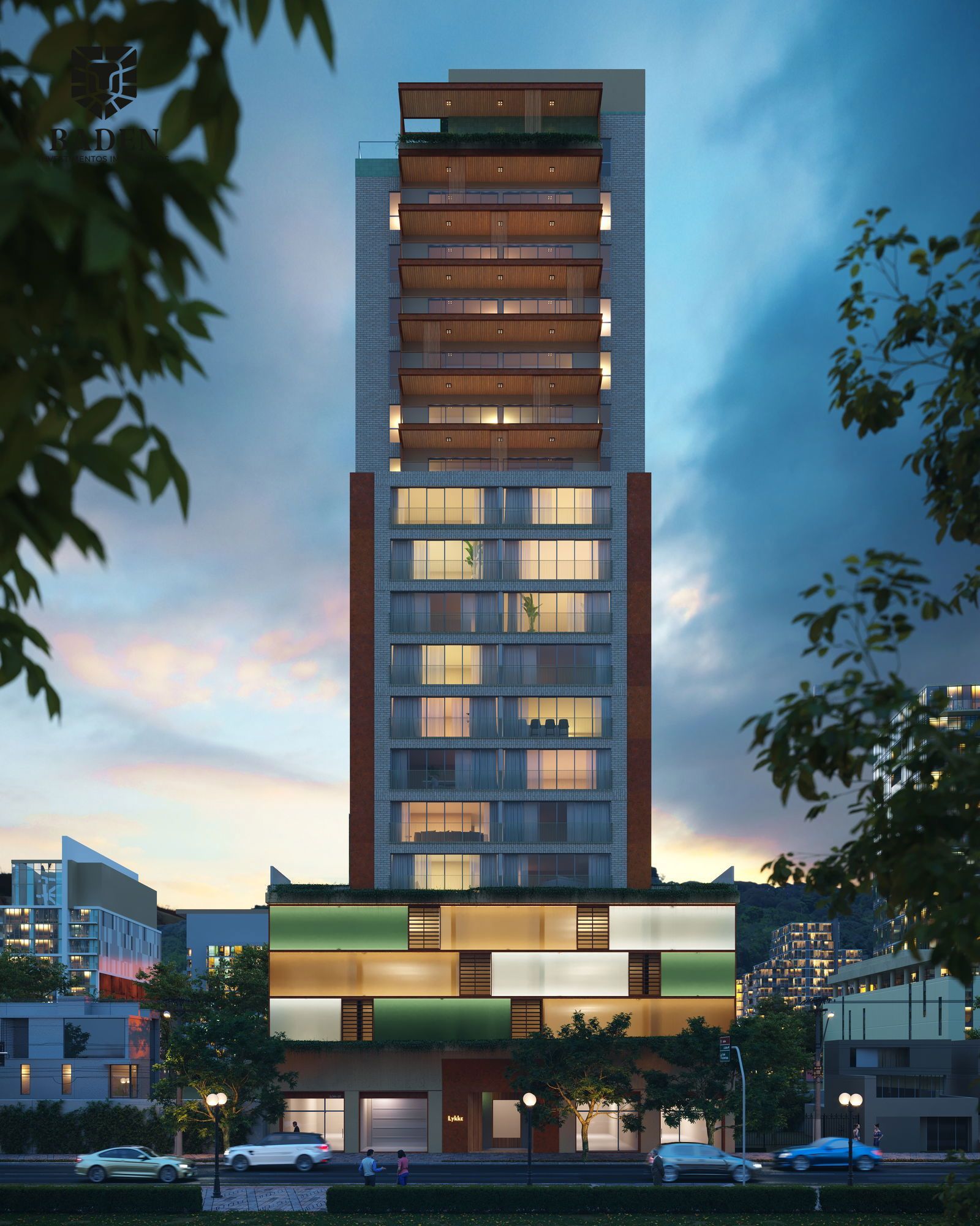 Apartamento novo em construção no edifício Lykke em Balneário Camboriú