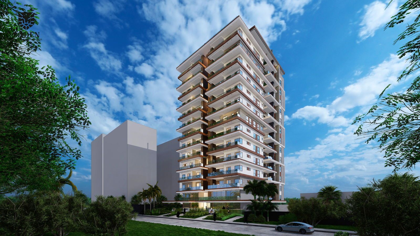 Apartamento 3 suítes no Edifício Jardins da Brava, Praia Brava