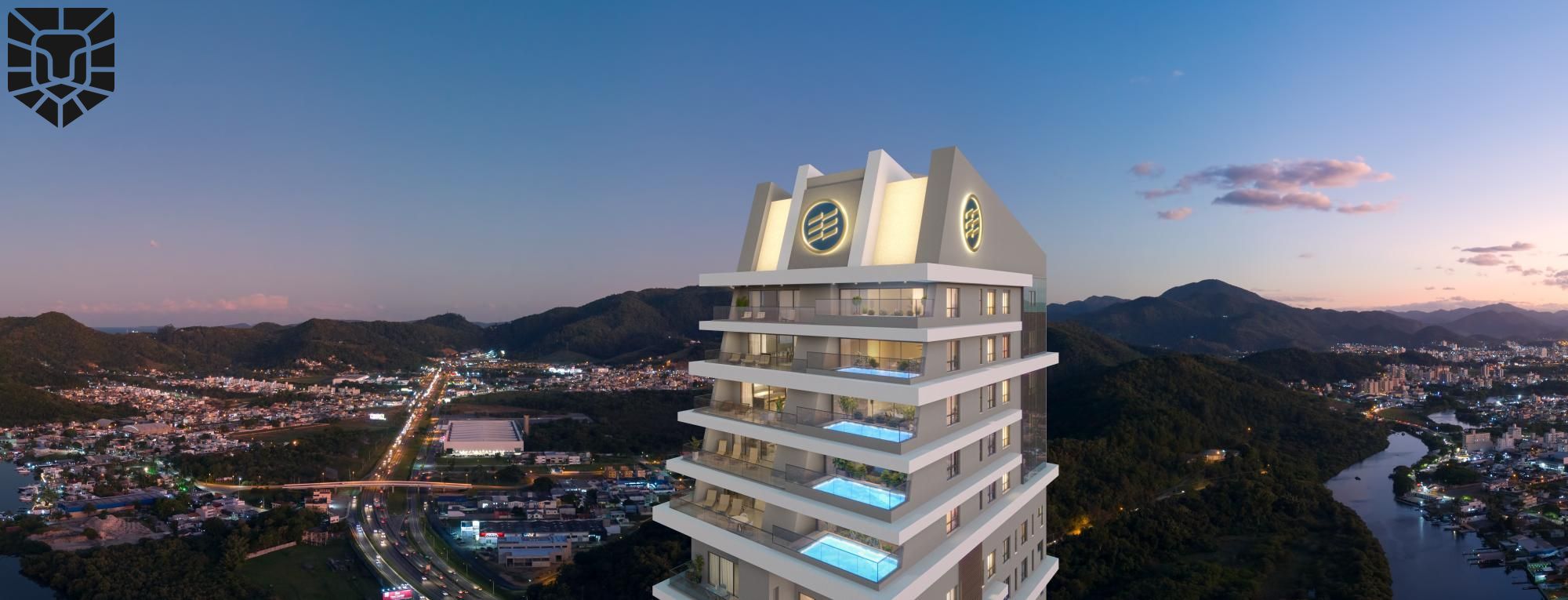Apartamento de luxo novo no Edifício Hyde em Balneário Camboriú