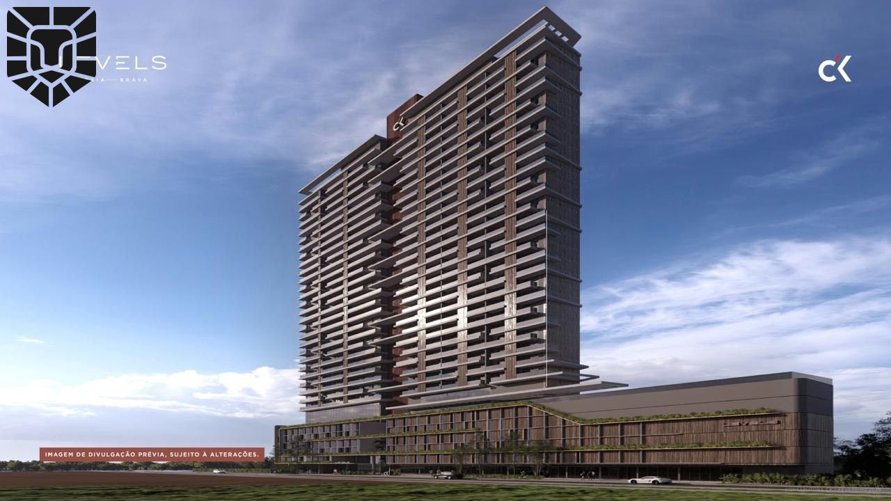 Studio novo no edifício Levels na Praia Brava Itajaí