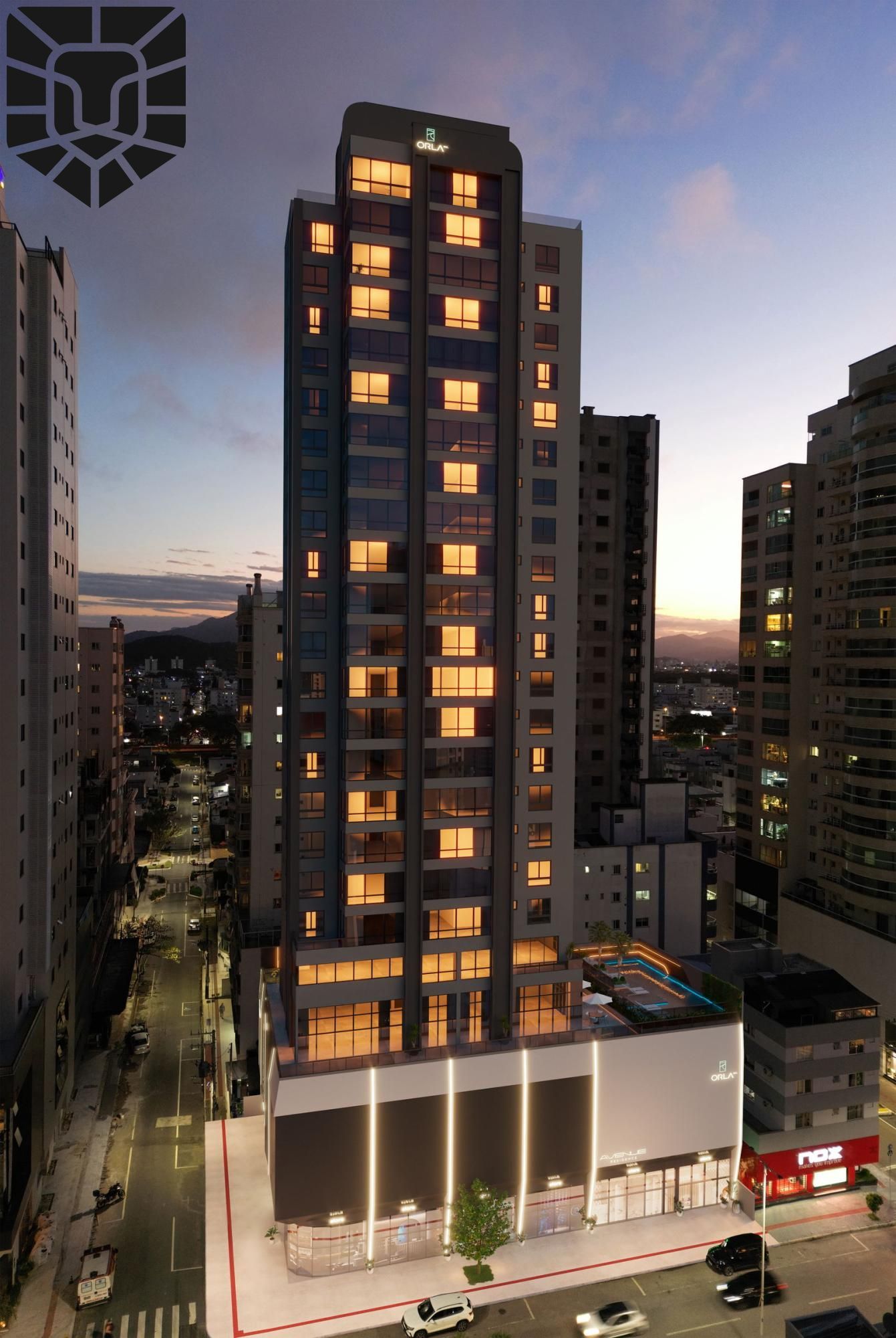 Apartamento no edifício Avenue em Balneário Camboriú
