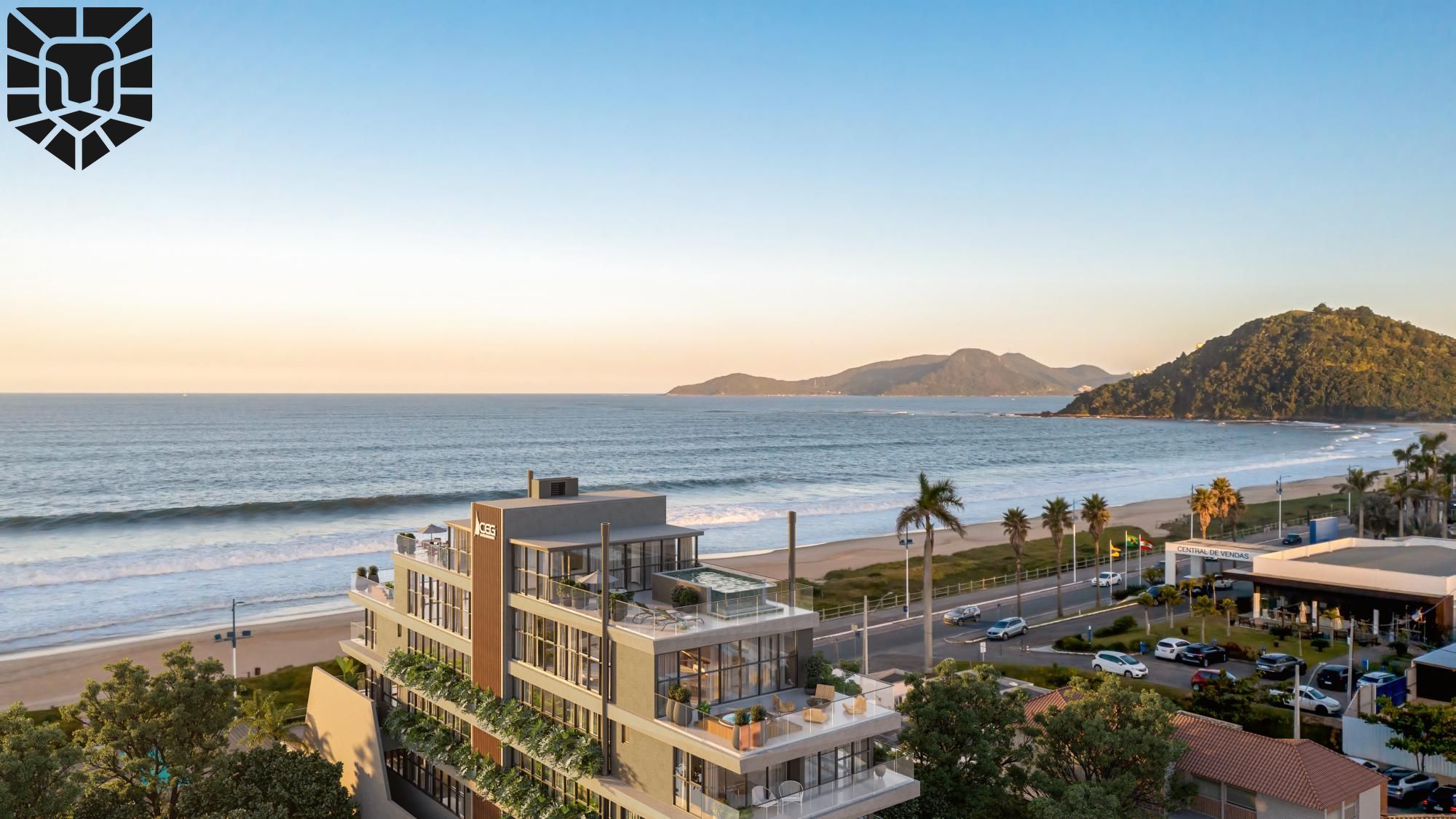 Cobertura de Luxo em Construção no Res. Sense na Praia Brava de Itajaí.