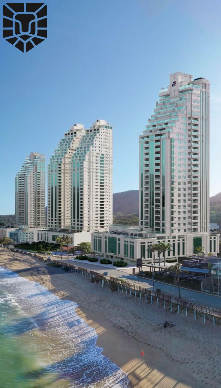 Oceanic Tower Residence Frente mar / Itapema / Pé na areia.