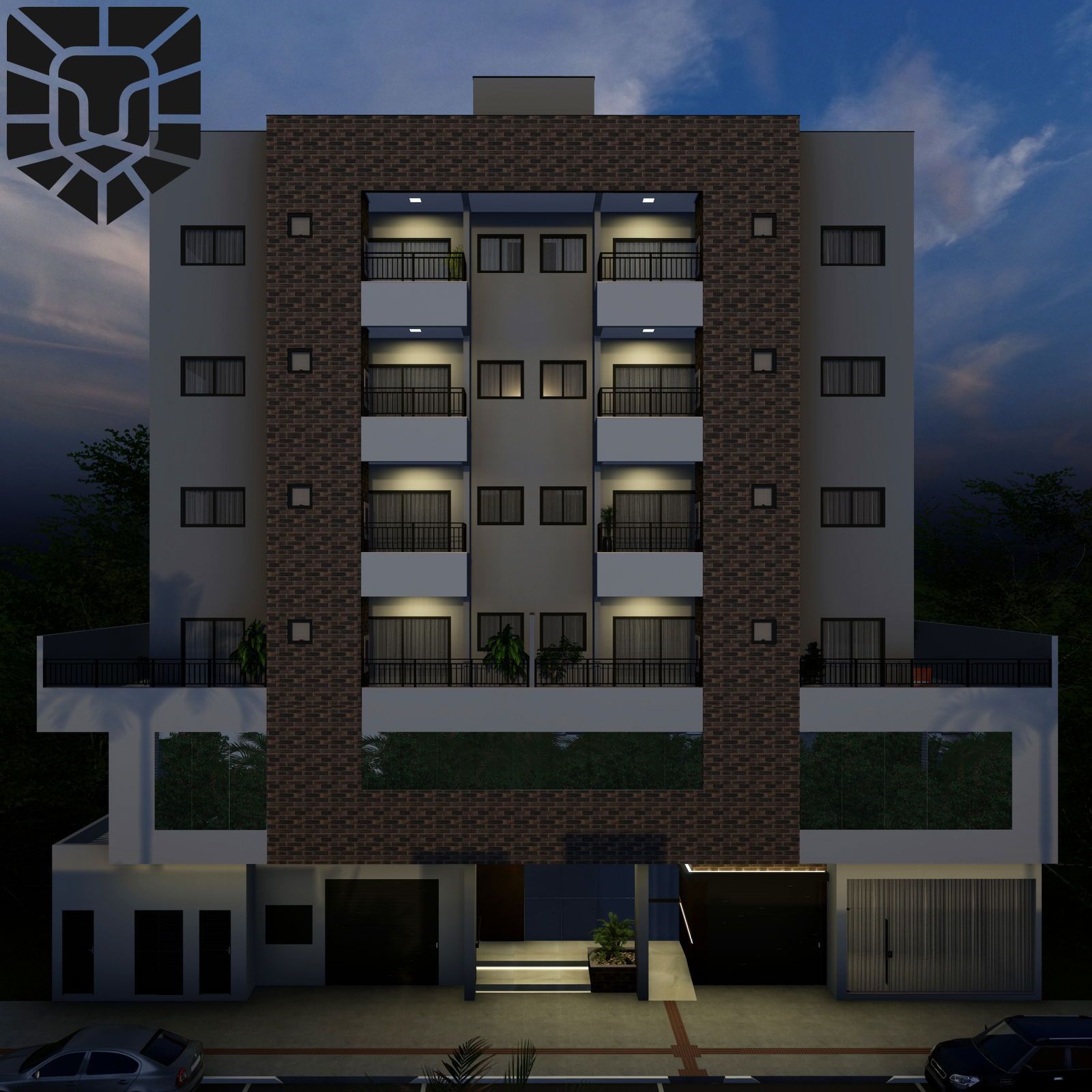 Apartamento novo no edifício Agatha Residence em Balneário Camboriú