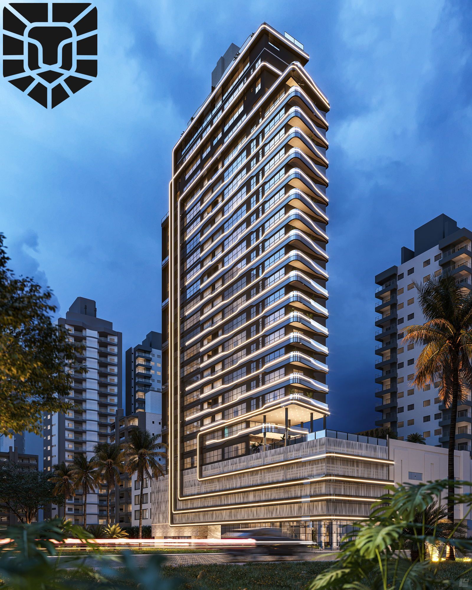 Apartamento novo no edifício Symphony em Balneário Camboriú