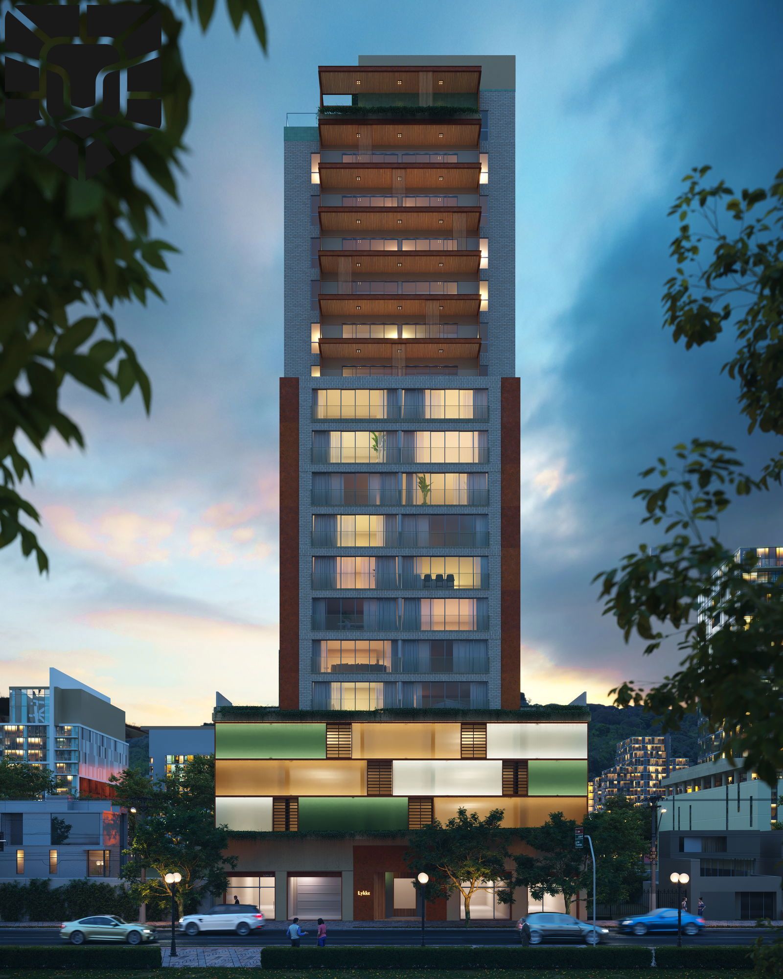 Apartamento novo em construção no edifício Lykke em Balneário Camboriú