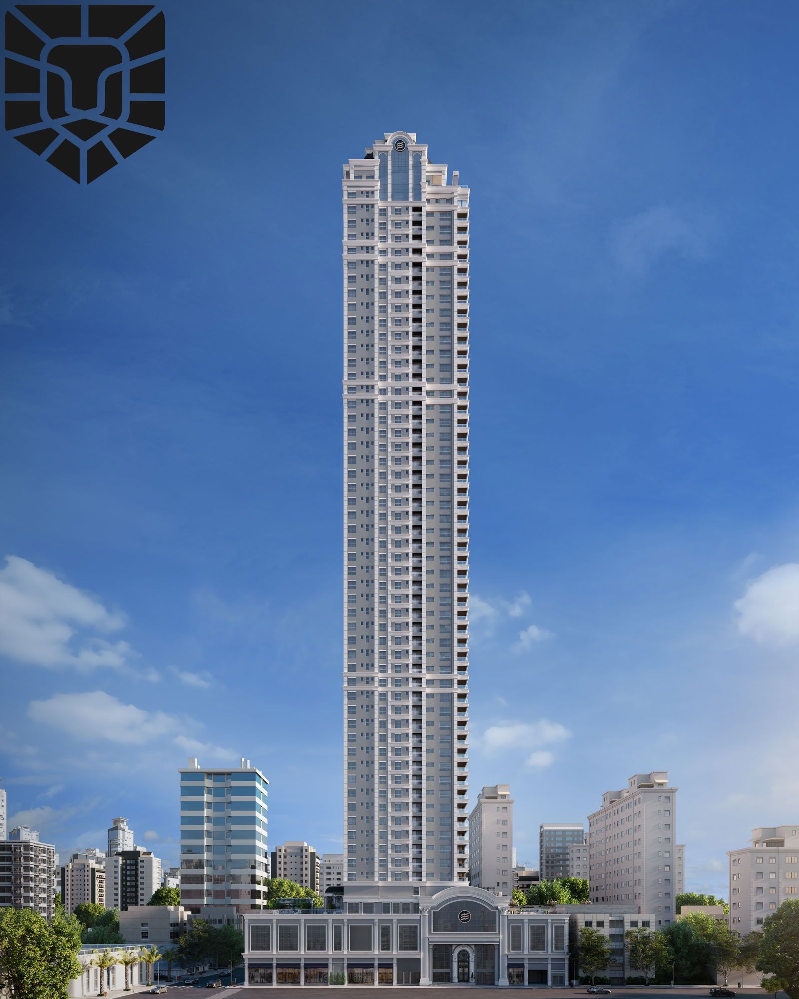 Apartamento novo em construção no edifício L’Atelier em Itapema Meia Praia