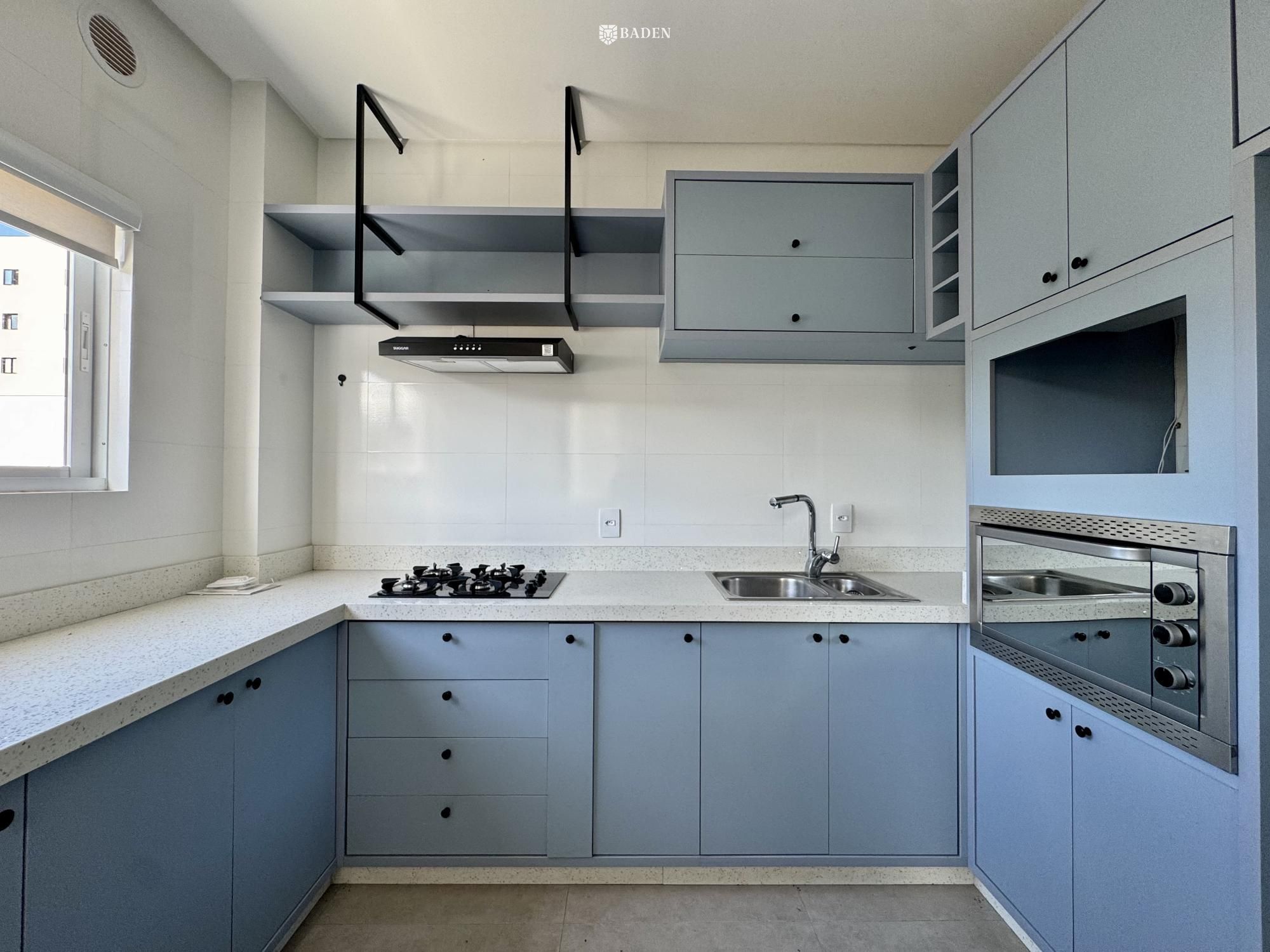 Apto 02 dormitórios / 1 Suíte / Cozinha Planejada / 2 vagas de garagem / 64.5m²