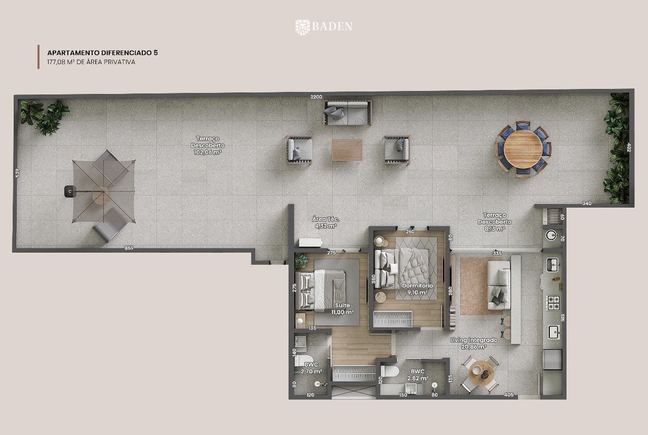 Apartamento, 2 quartos, 70 m² - Foto 23