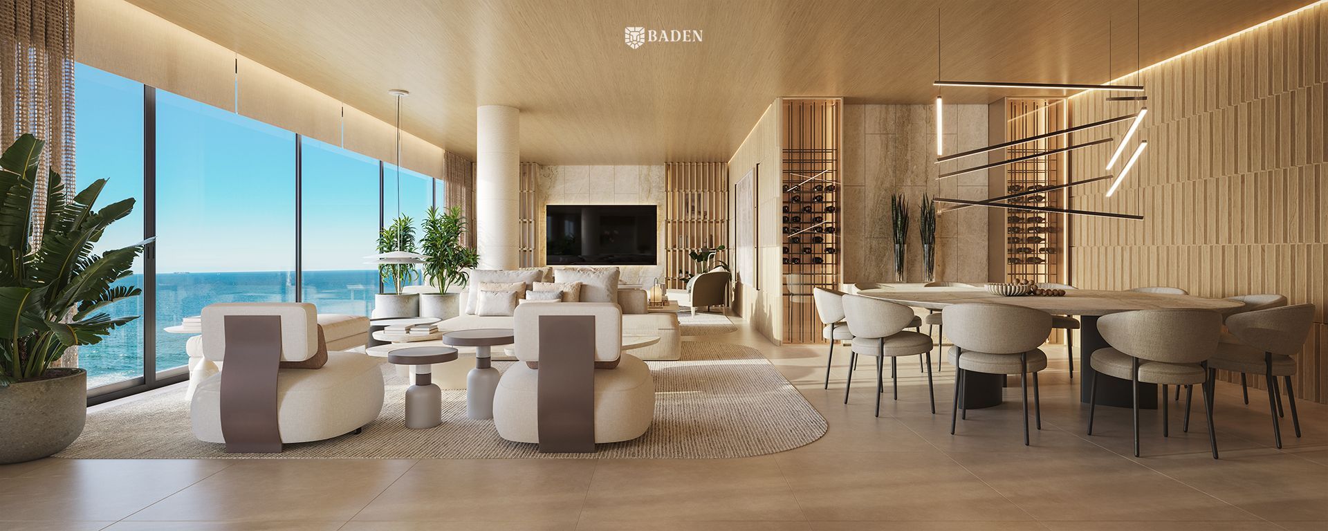 Apartamento na Planta no Res. Brava Concetto de Alto Padrão na Praia Brava-SC