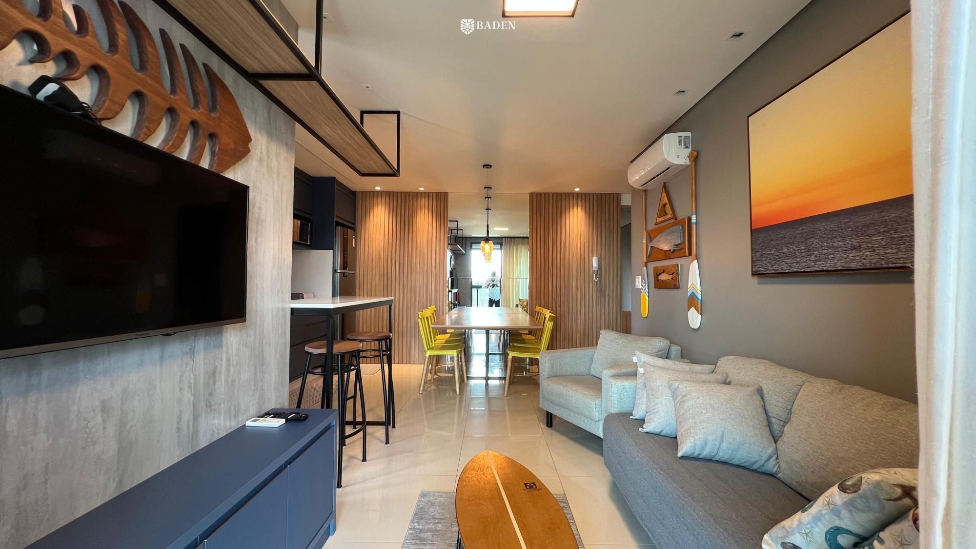 Apartamento Mobiliado | 3 Dormitórios | Praia Brava