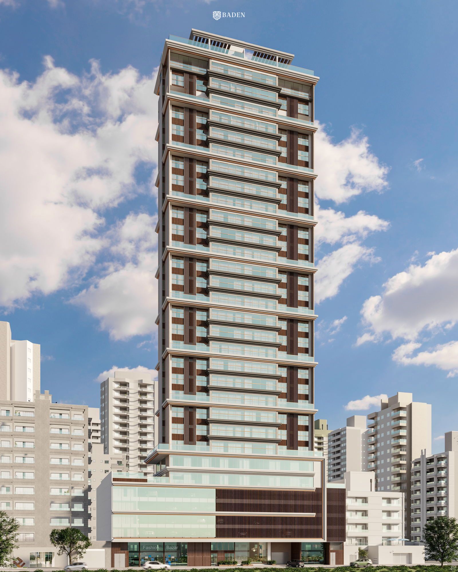 Apartamento novo no edifício Collina Di Roma