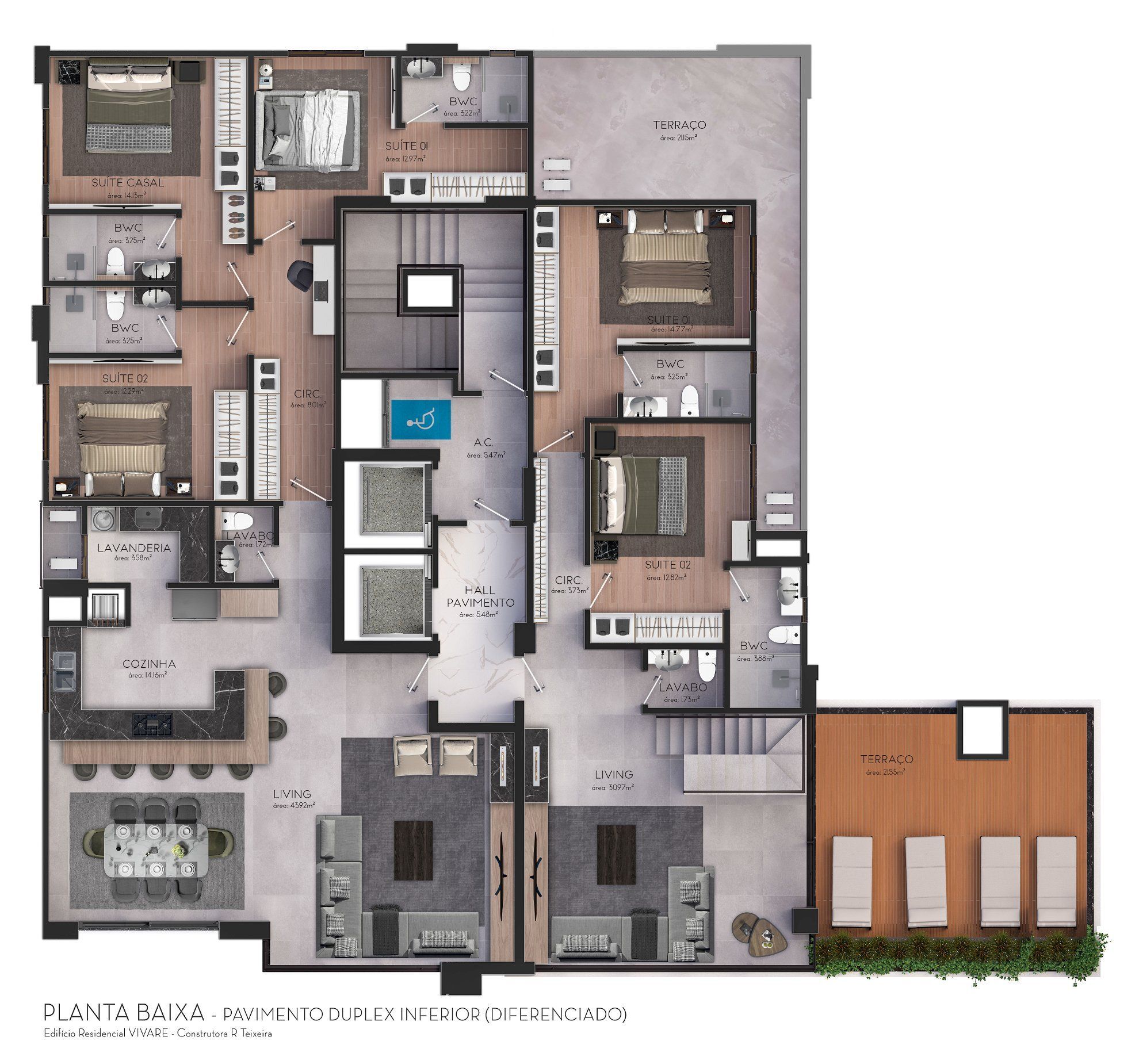 Apartamento, 3 quartos, 125 m² - Foto 8