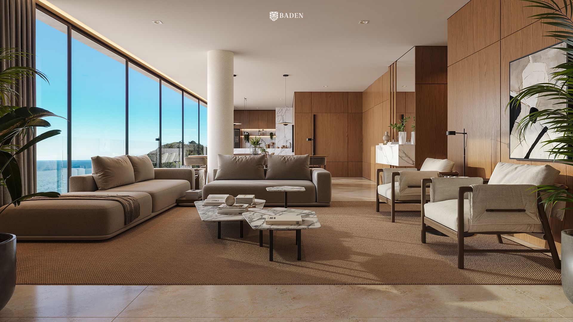 Apartamento na Planta no Res. Brava Concetto na Praia Brava de Itajaí, SC.