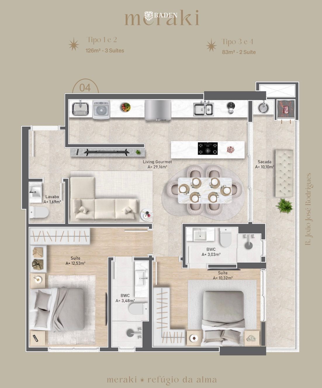 Apartamento, 2 quartos, 83 m² - Foto 7