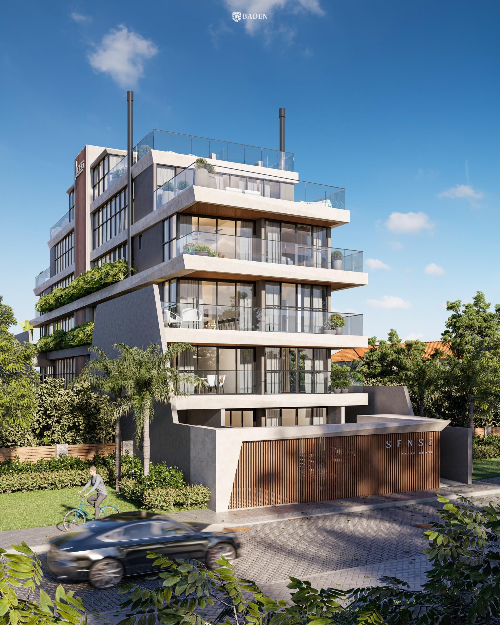 Garden em Construção no Res. Sense, com 4 Suítes na Praia Brava de Itajaí