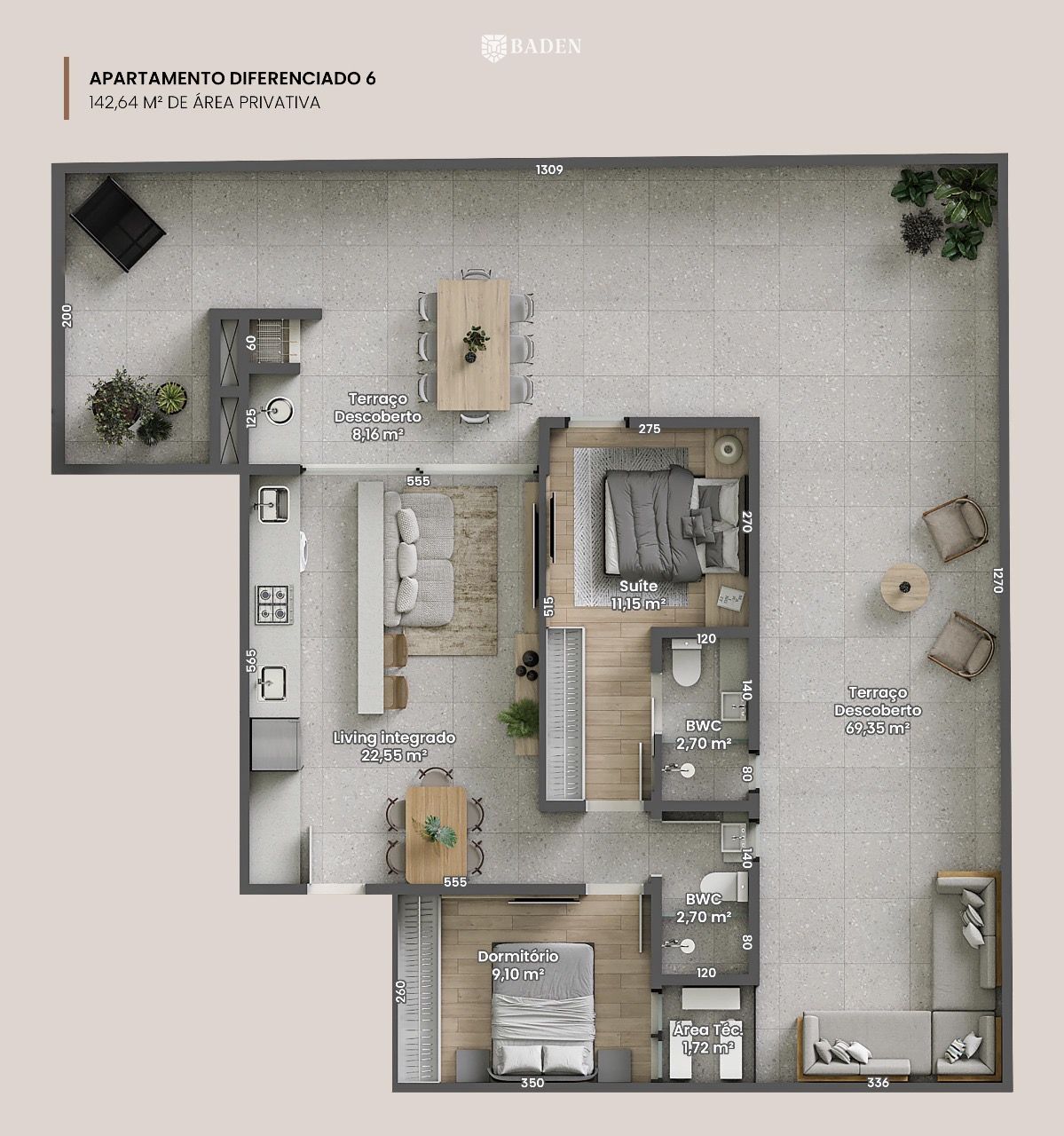 Apartamento, 2 quartos, 70 m² - Foto 19