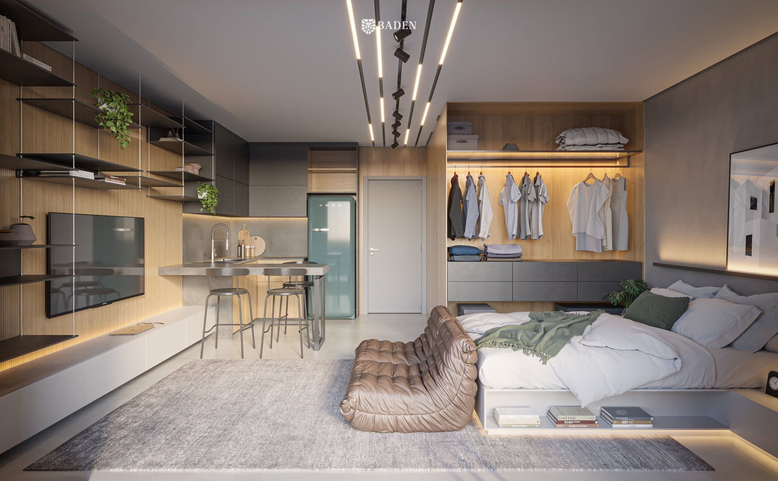 Apartamento, 1 quarto, 33 m² - Foto 4