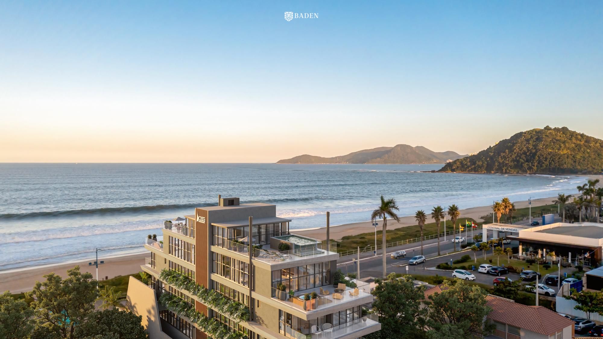 Cobertura de Luxo em Construção no Res. Sense na Praia Brava de Itajaí.