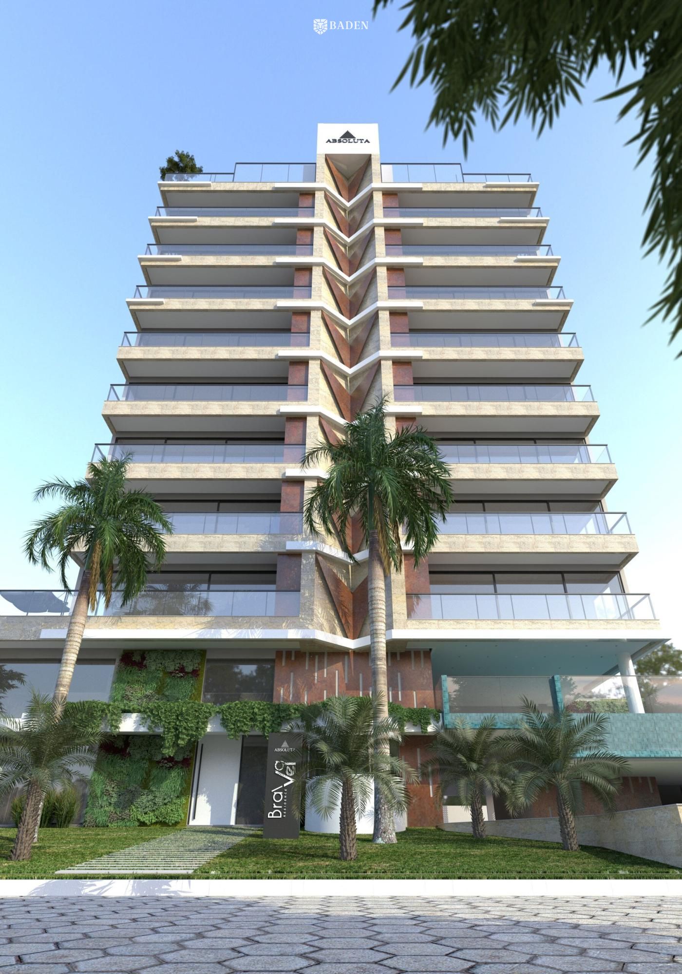 Apartamento novo com 3 suítes no Edifício Brava Vel, na Praia Brava de Itajaí-SC