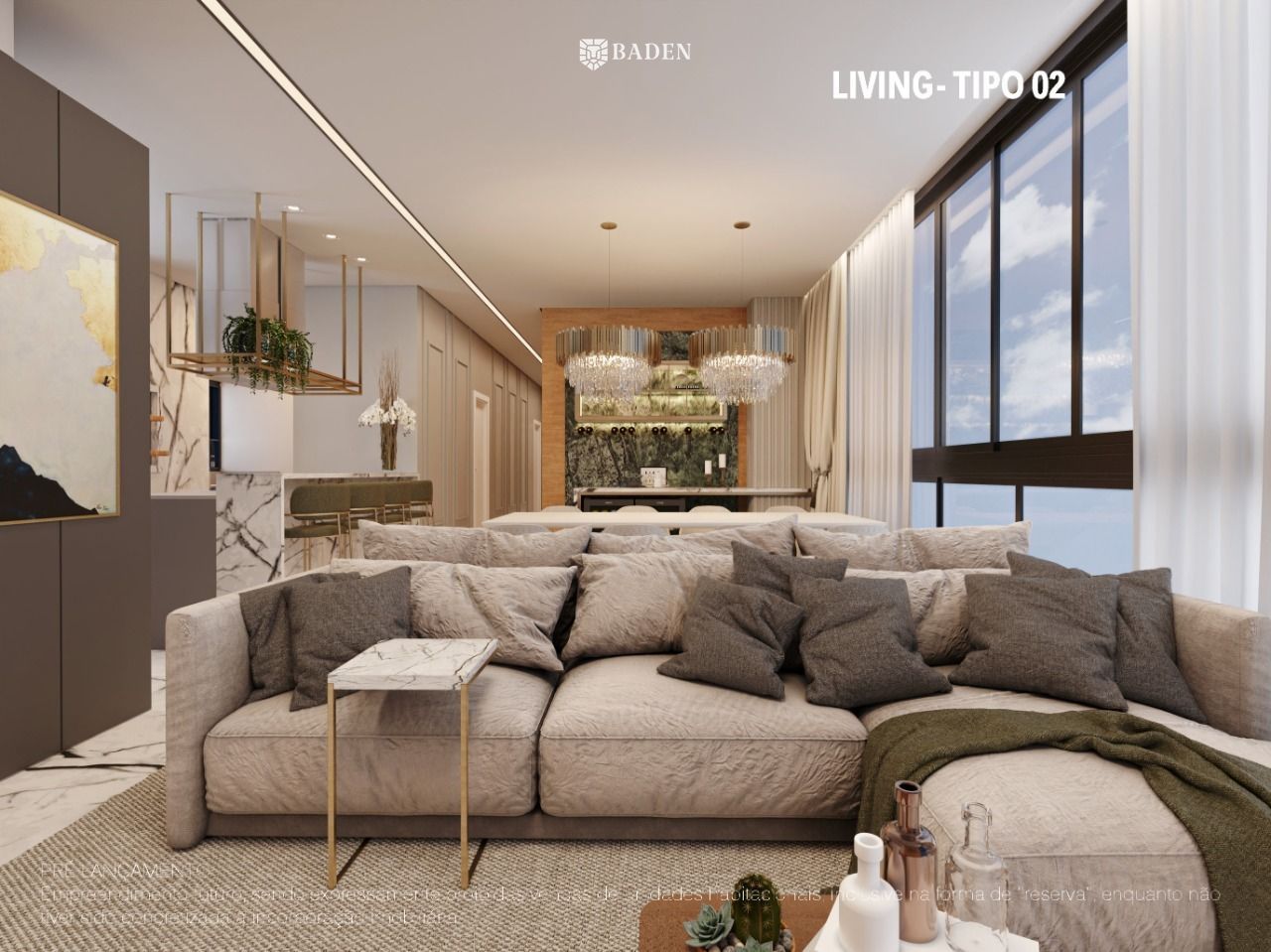 Apartamento, 3 quartos, 133 m² - Foto 2