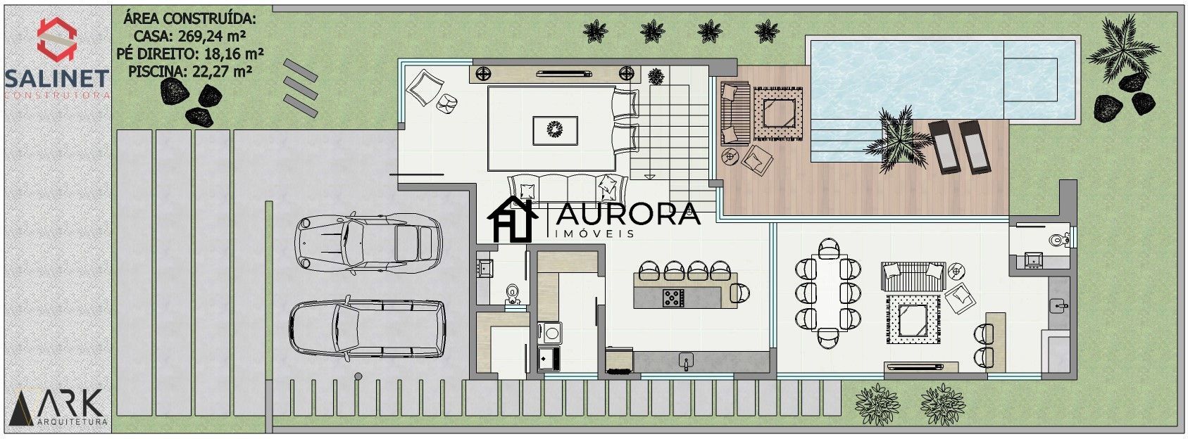 Casa à venda com 3 quartos, 269m² - Foto 4