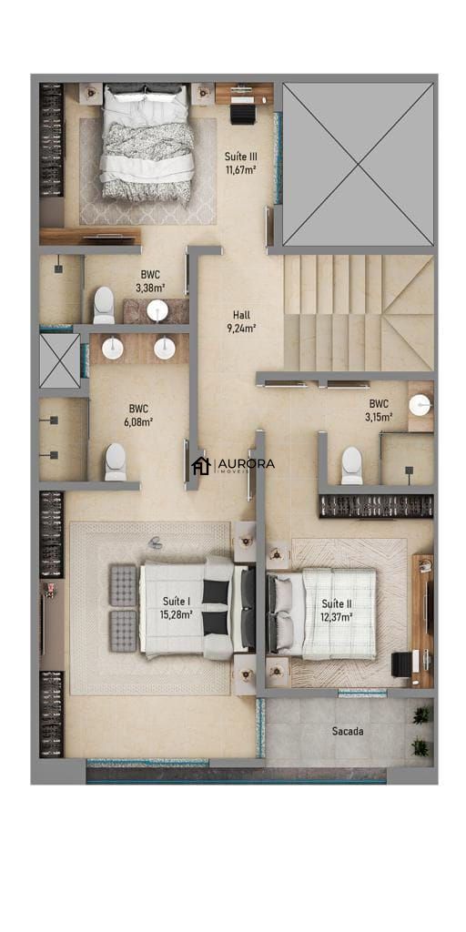 Casa, 3 quartos, 220 m² - Foto 11