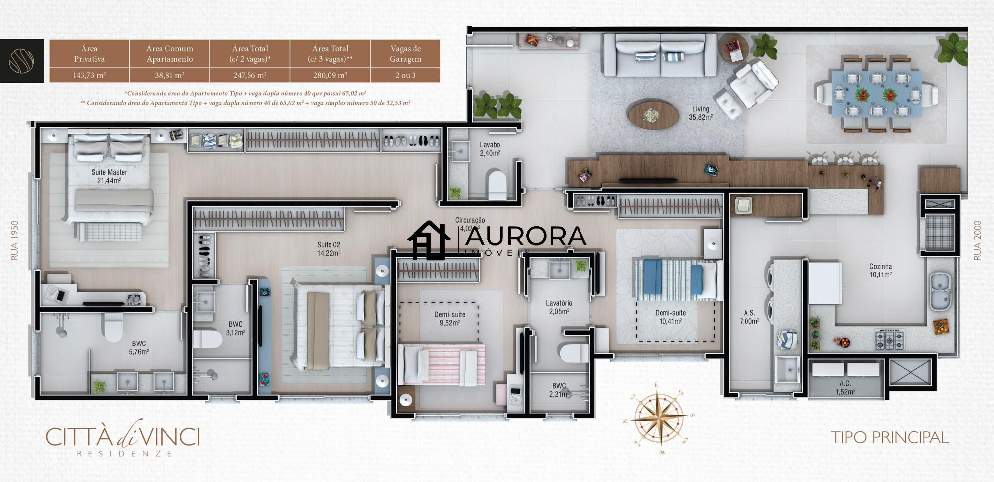 Apartamento, 4 quartos, 143 m² - Foto 22