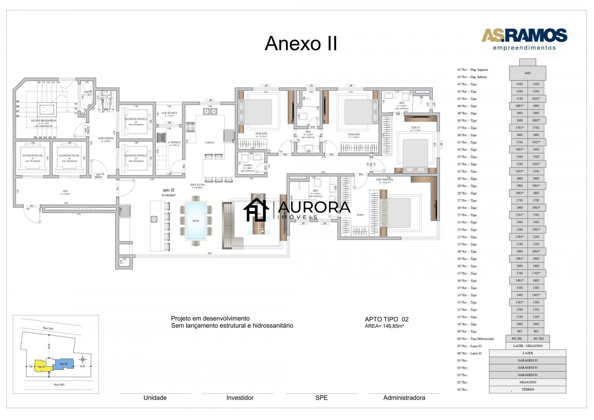 Apartamento à venda com 4 quartos, 146m² - Foto 1