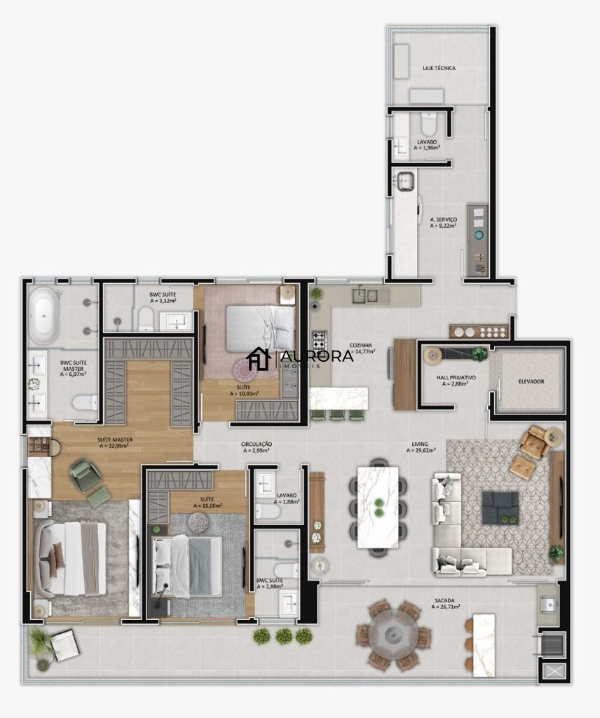 Apartamento, 3 quartos - Foto 21