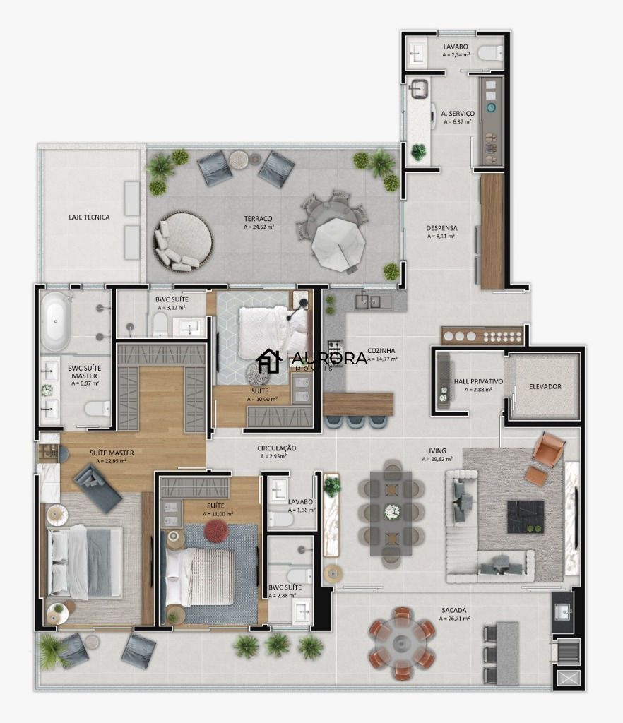 Apartamento, 3 quartos - Foto 19