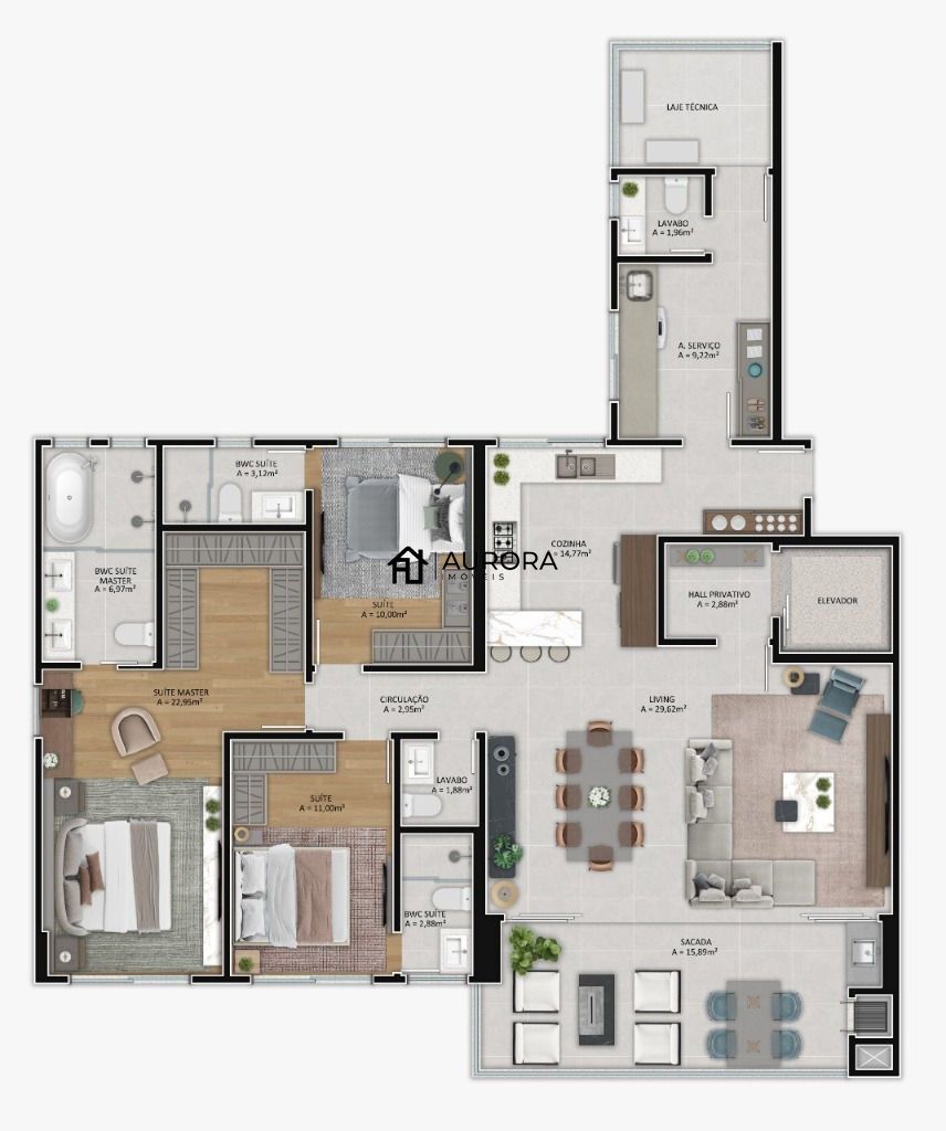 Apartamento, 3 quartos - Foto 20