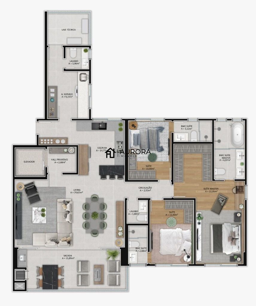 Apartamento, 3 quartos - Foto 22