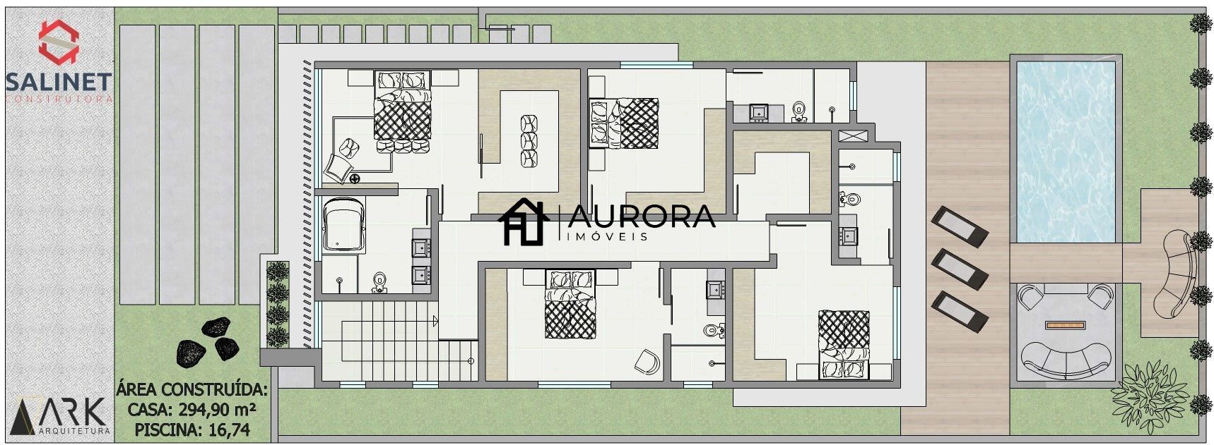 Casa à venda com 3 quartos, 294m² - Foto 5