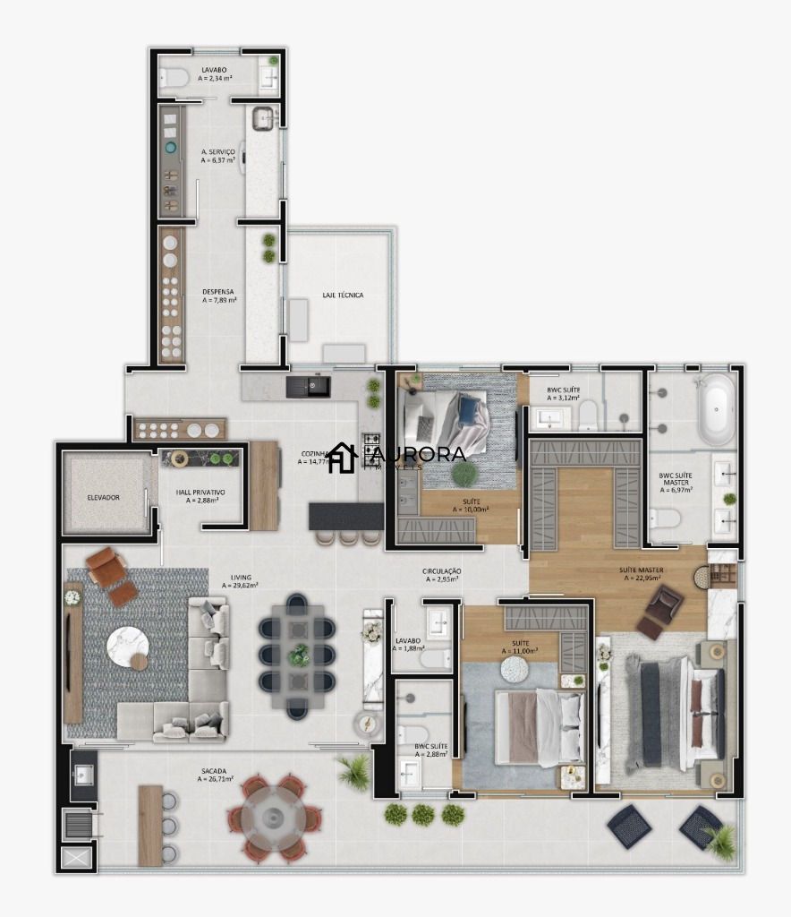 Apartamento, 3 quartos - Foto 23