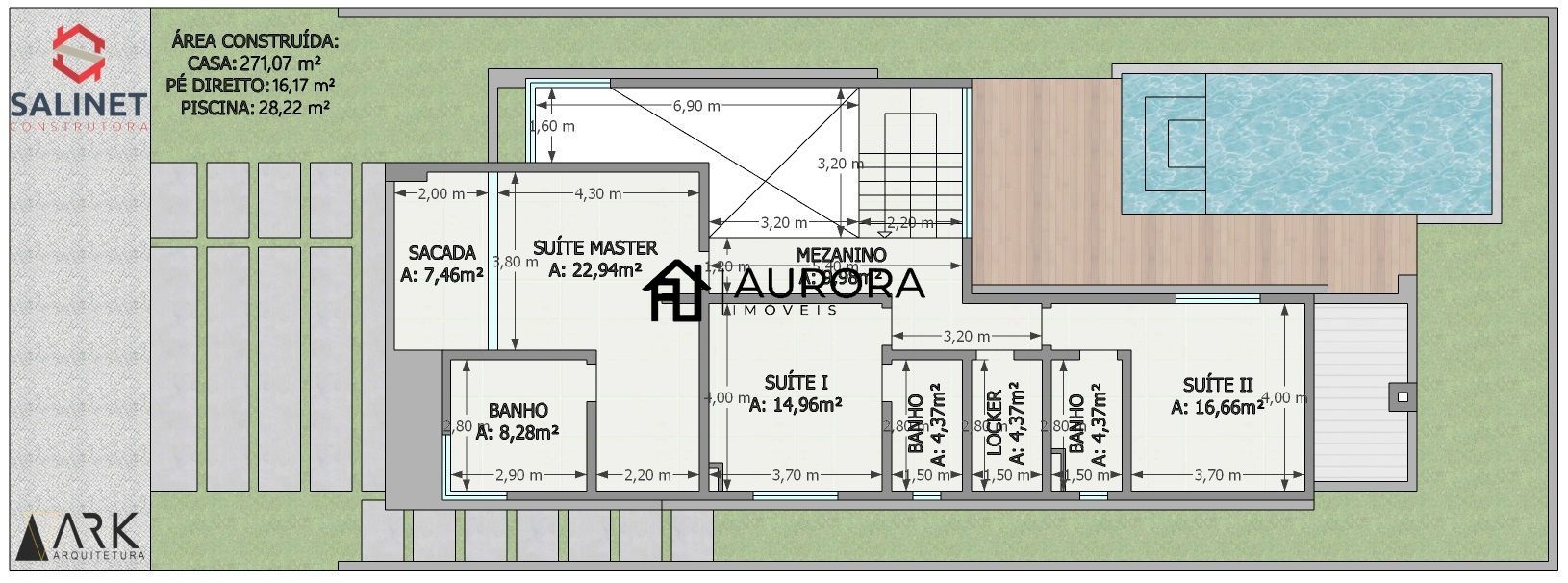 Casa à venda com 3 quartos, 271m² - Foto 8