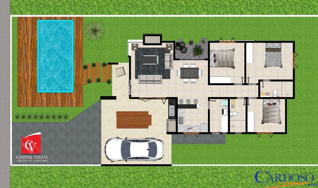 Casa à venda com 3 quartos, 116m² - Foto 12