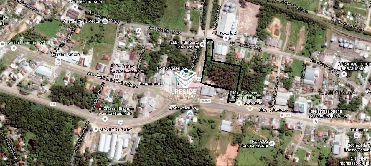 Terreno/Lote  venda  no Camobi - Santa Maria, RS. Imveis