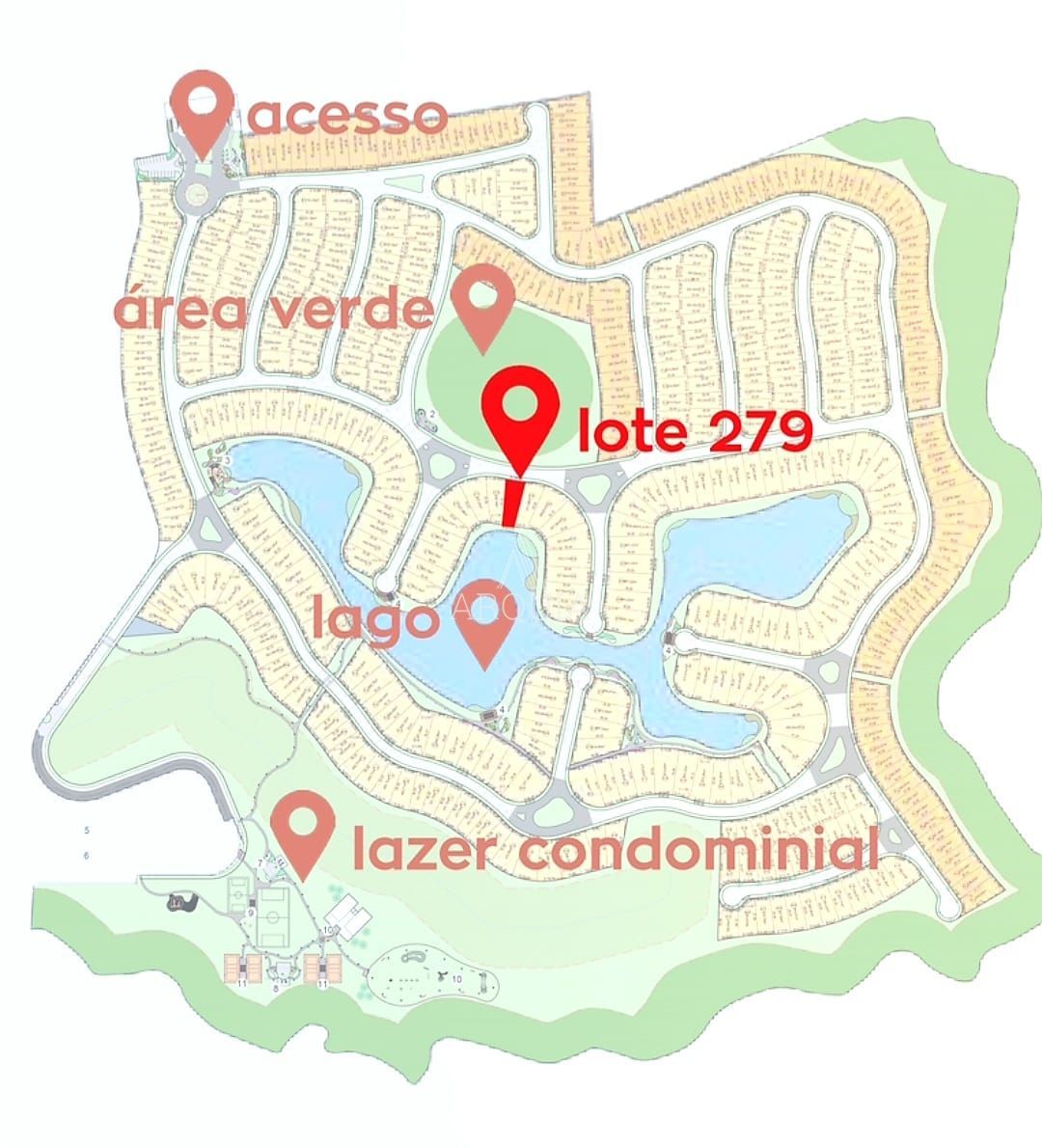 Amplo terreno, beira lago, no Condomínio Estância dos Montes