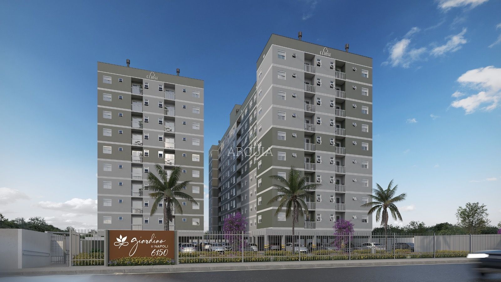Residencial Giardino Di Napoli 01 quarto com garagem
