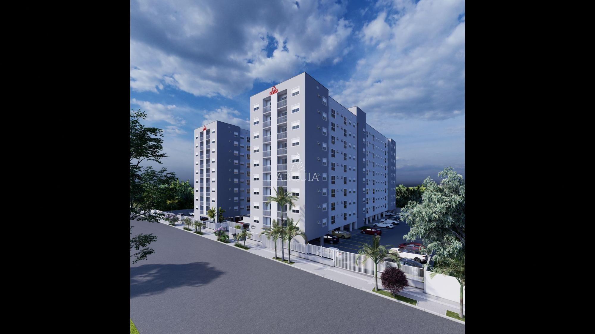 Apartamento 2 dormitórios no Residencial São Roque blocob