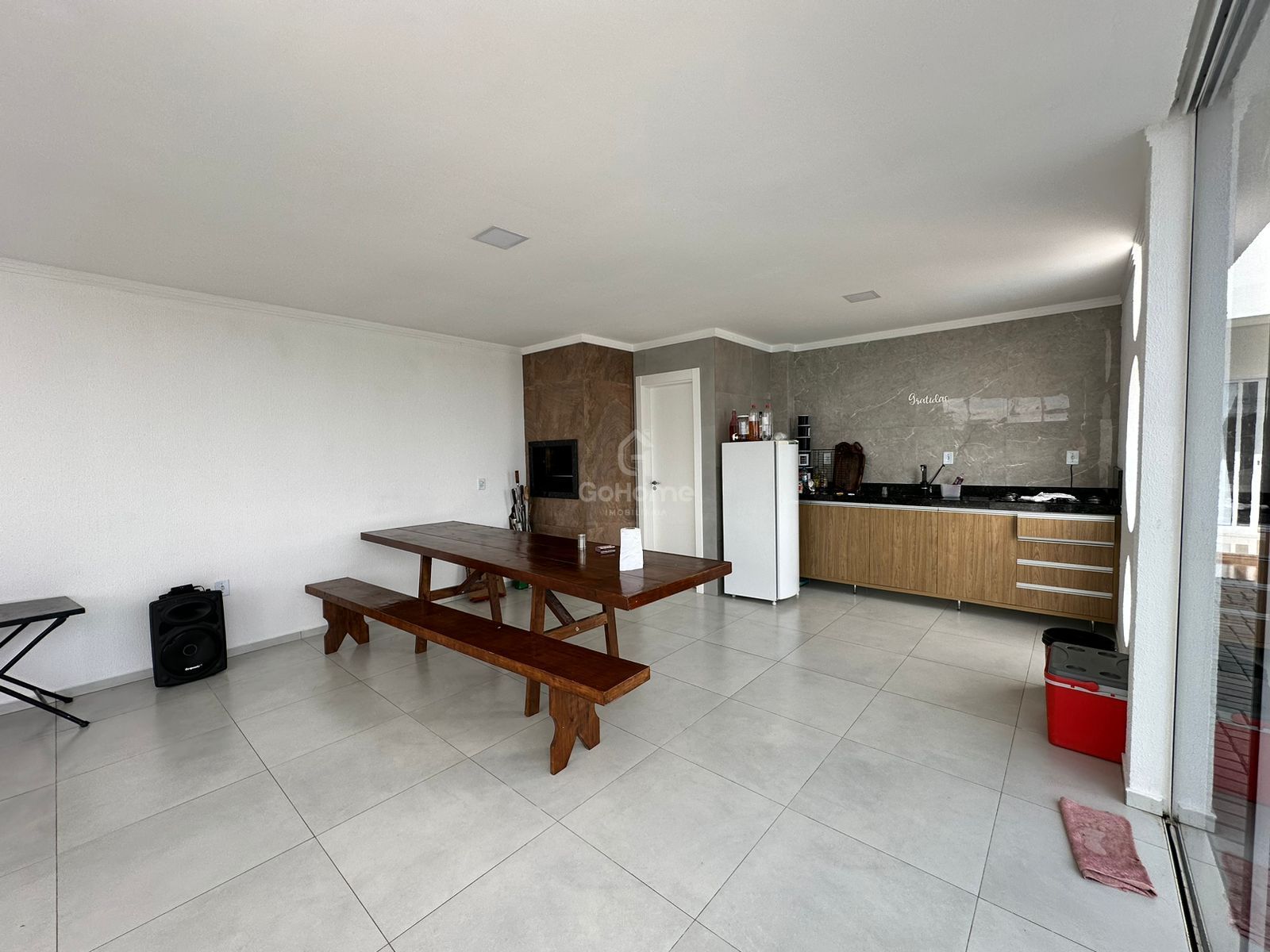 Casa com piscina no Bairro Jardins Lunardi