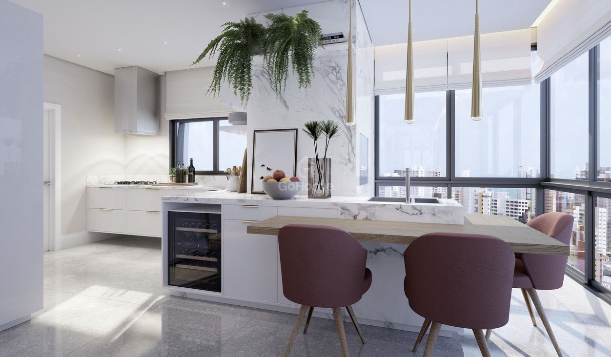 Apartamento com duas suítes