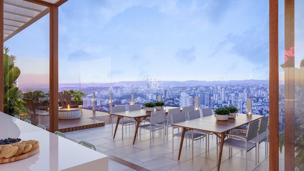 Apartamento com duas suítes em construção