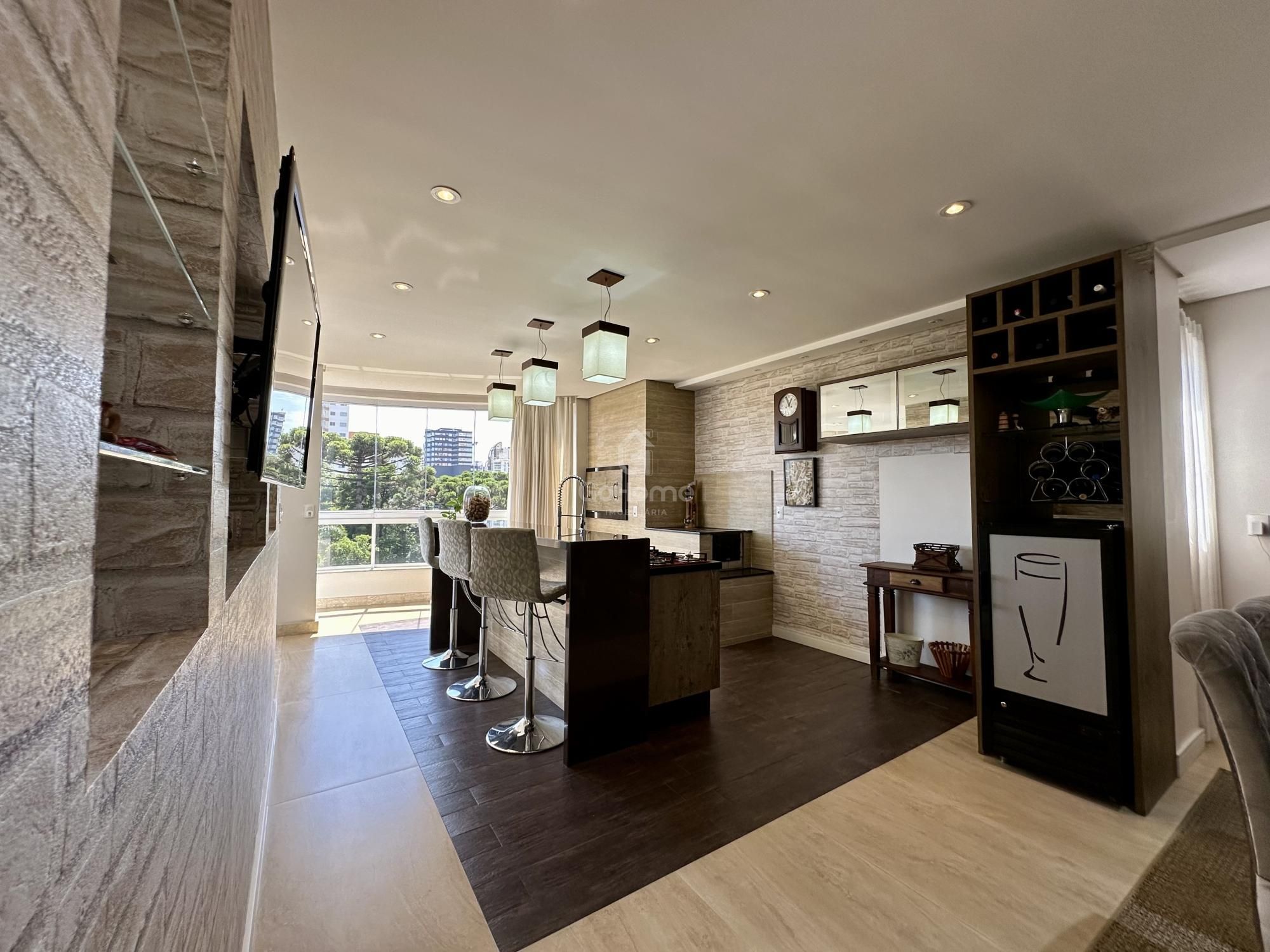 4149 – Apartamento mobiliado com 3 suítes no Centro de Chapecó