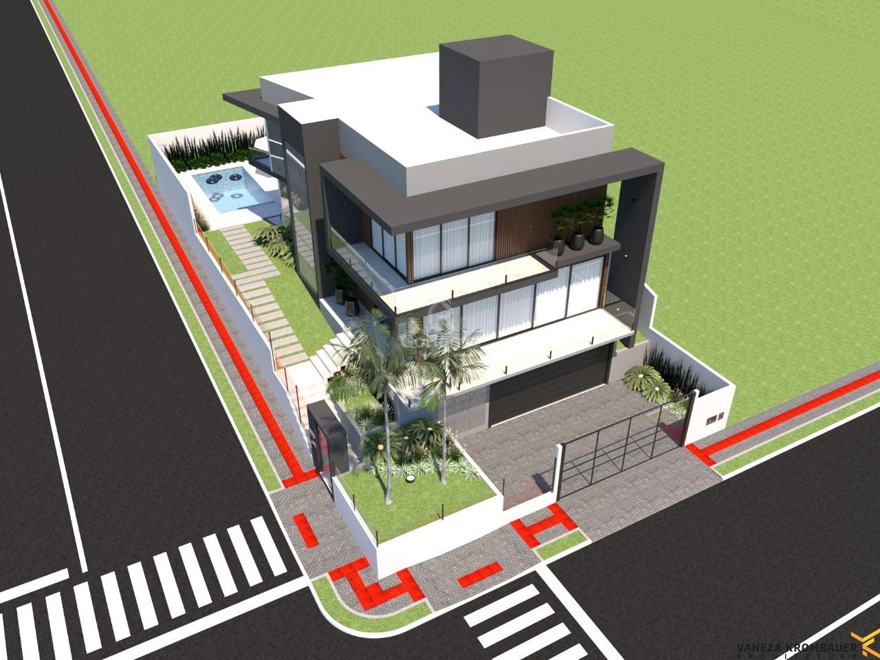 3354 – Casa de 3 Pavimentos à venda: Suíte Master, Piscina e Vista Panorâmica