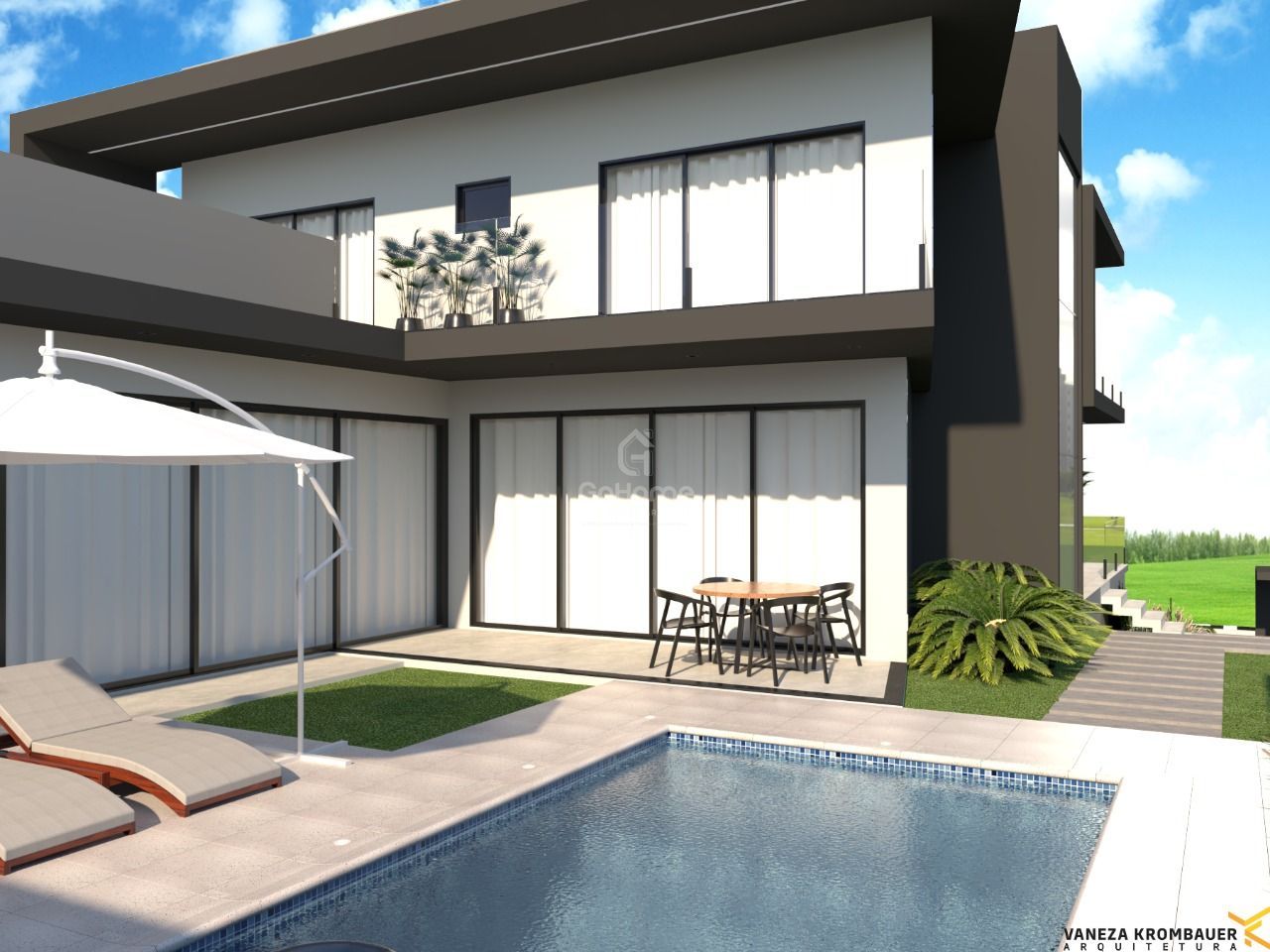 3354 – Casa de 3 Pavimentos à venda: Suíte Master, Piscina e Vista Panorâmica