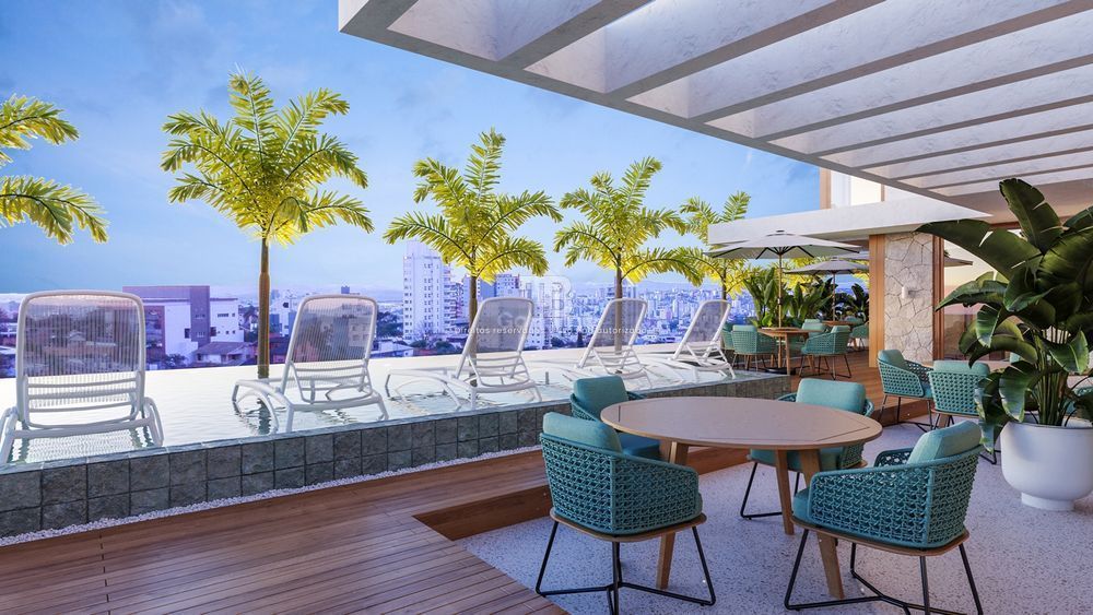 Apartamento com duas suítes em construção