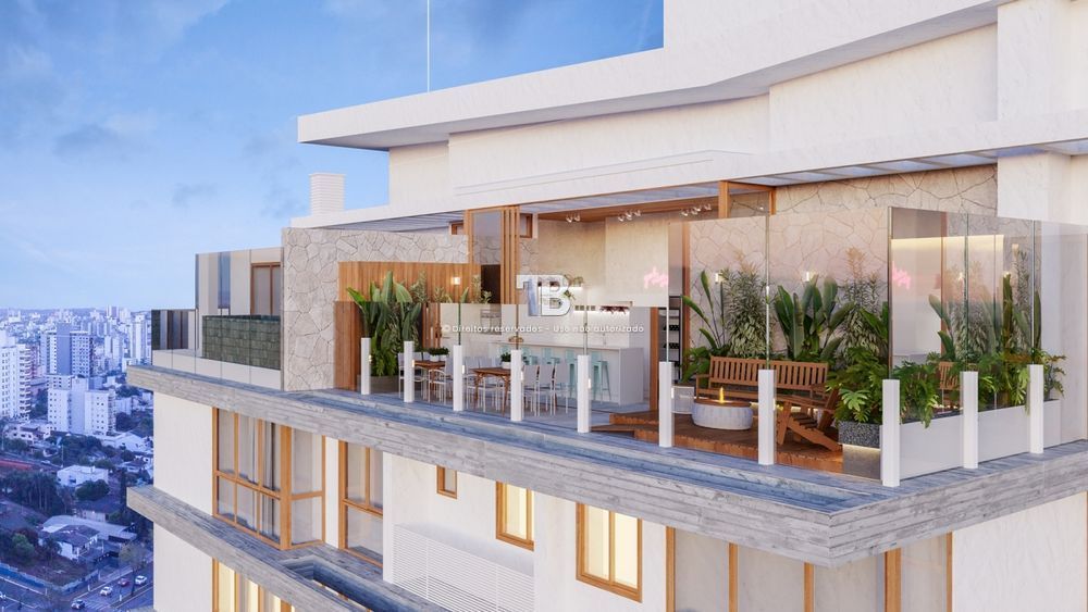 Apartamento com duas suítes em construção